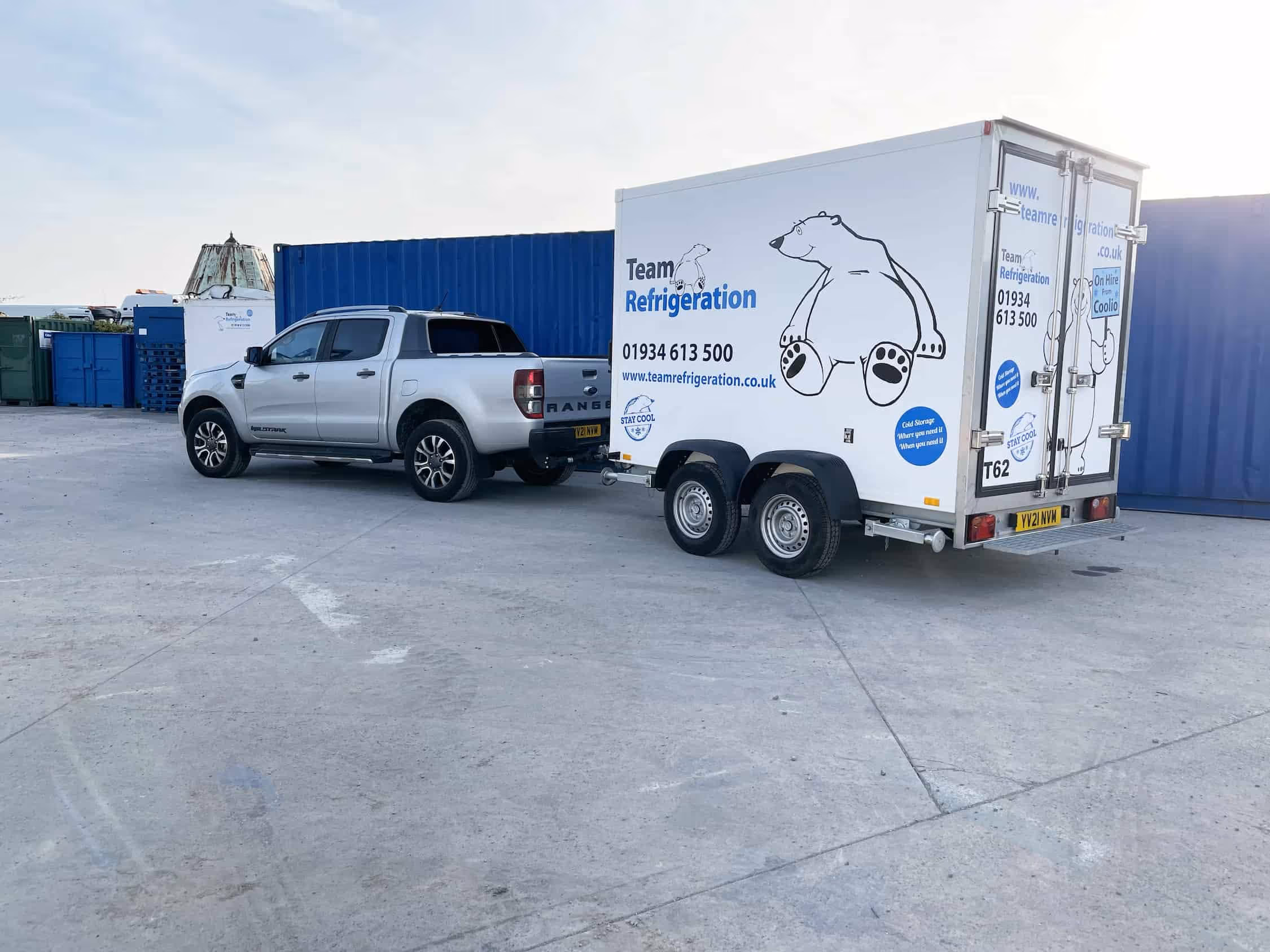 team refrigeration cold trailer hire