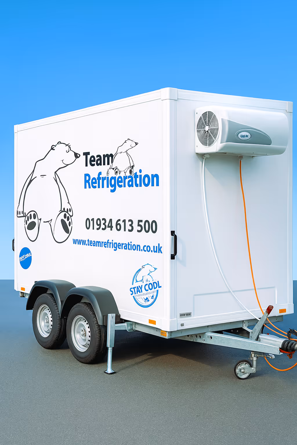 team refrigeration cold trailer hire