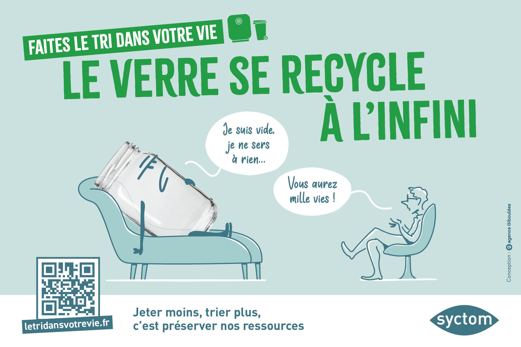 Campagne de tri - recyclage du verre