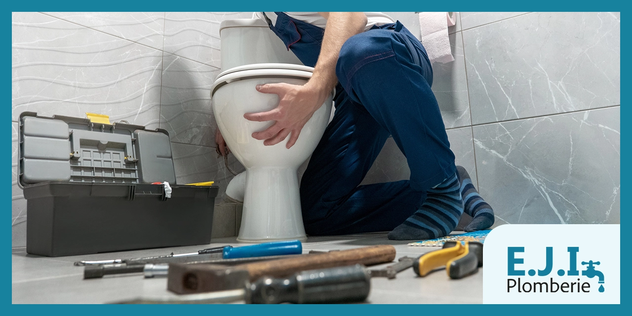 Chasse d’eau qui fuit