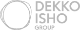 Dekko ISHO Group logo with circular design and text in gray.