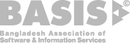 Logo of BASIS, Bangladesh Association of Software and Information Services.