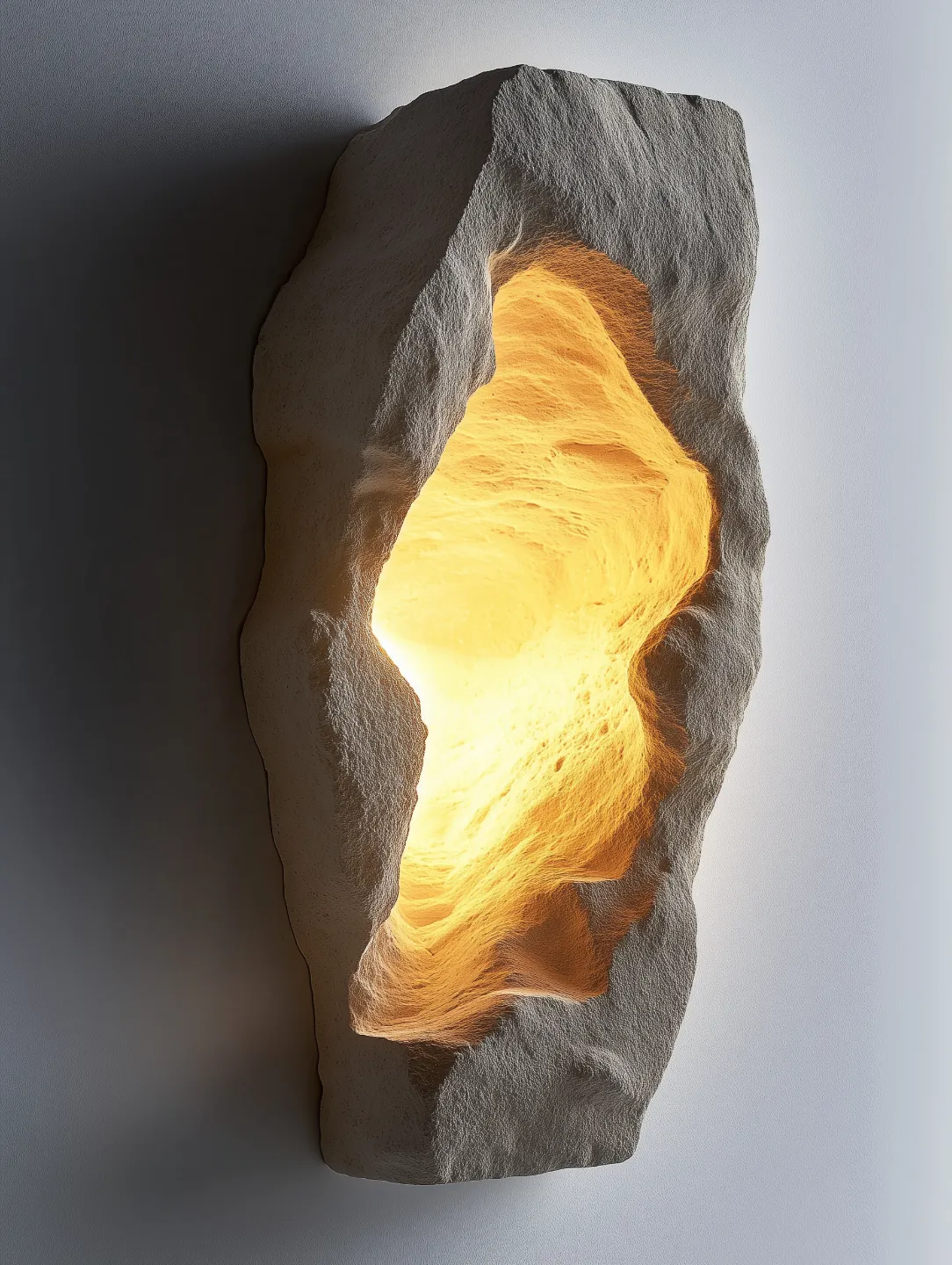stone lamp
