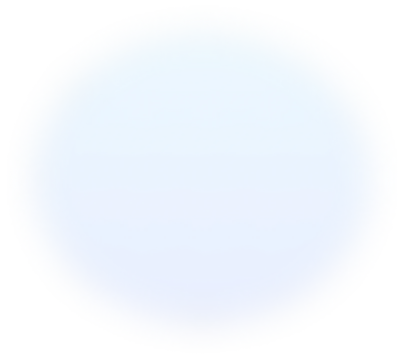 Soft circular gradient with shades of light to medium blue.