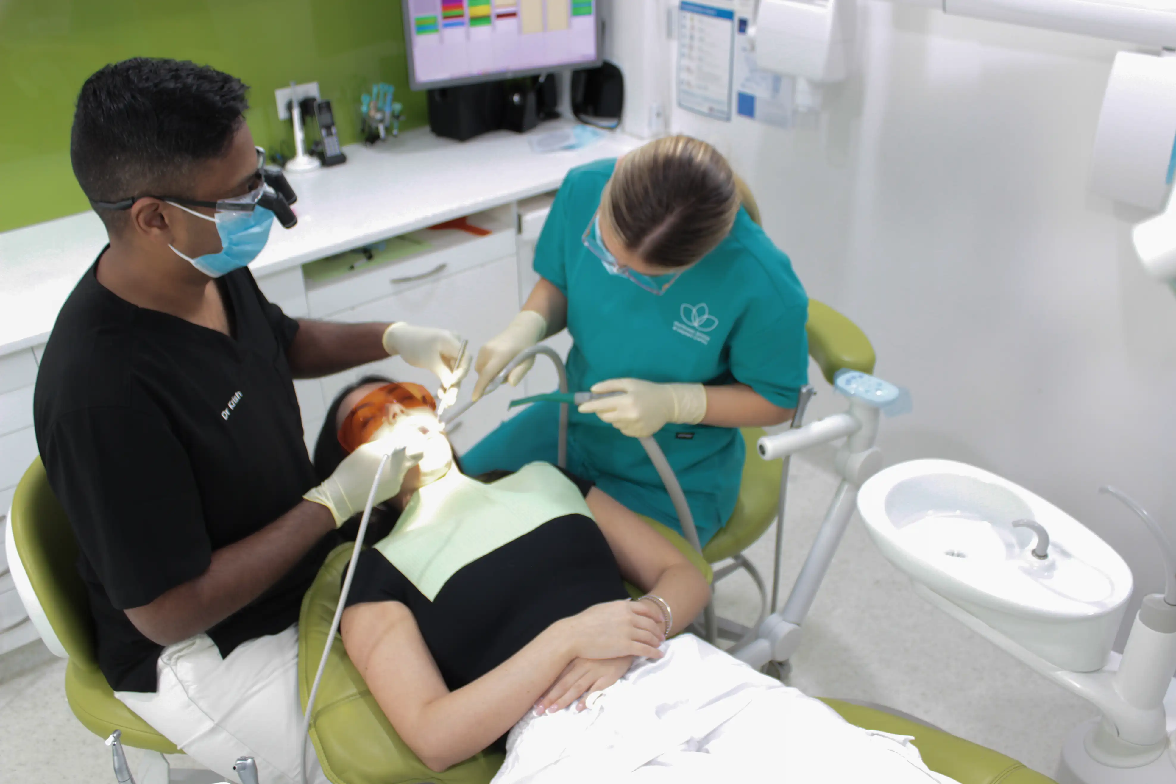 Comfortable dental procedure
