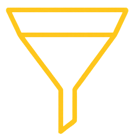 Lead Generation Icon (Funnel)