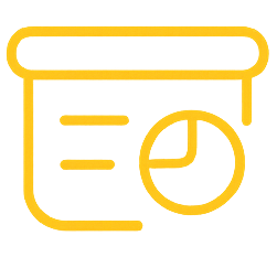 Report and Analytics Icon (Paper)