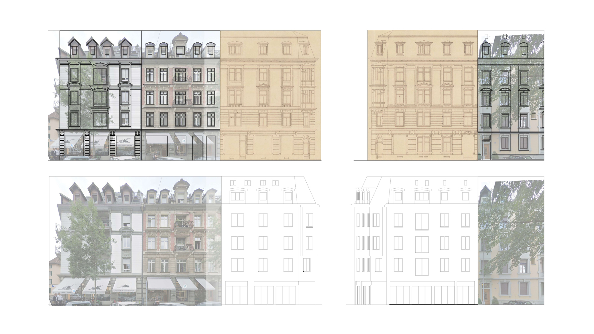 diagram of boutique hotel in Zurich