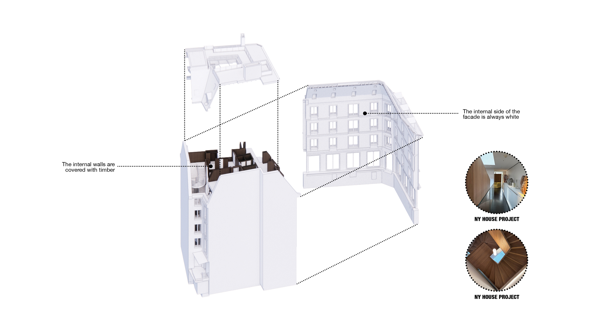 diagram of boutique hotel in Zurich