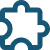 An icon of a puzzle piece