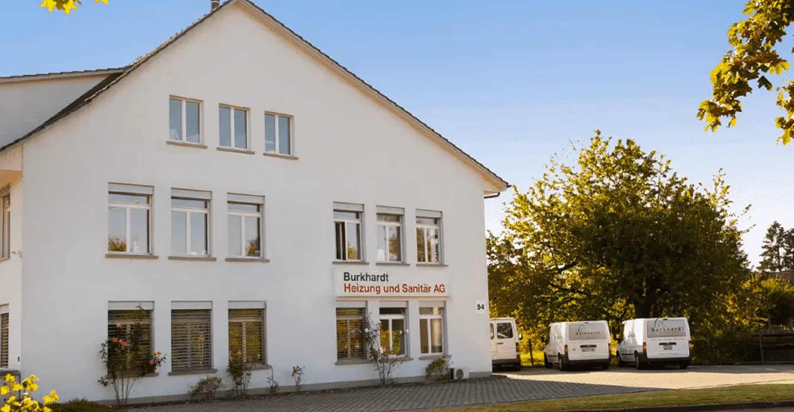 Das Firmengebäude von Burkhardt