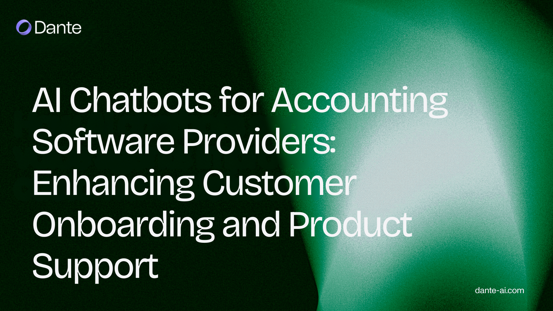 AI Chatbots for Accounting Software Providers: Enhancing Customer Onboarding and Product Support
