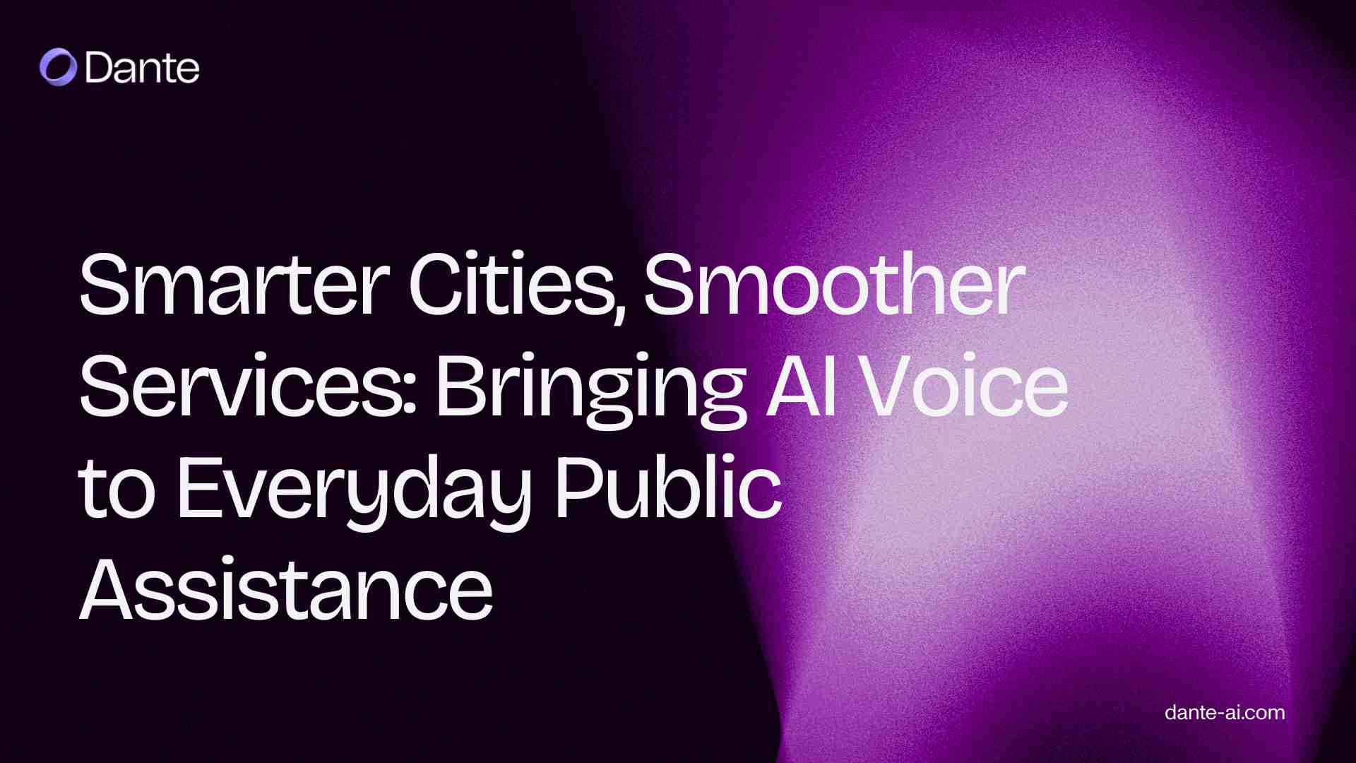Smarter Cities, Smoother Services: Bringing AI Voice to Everyday Public Assistance