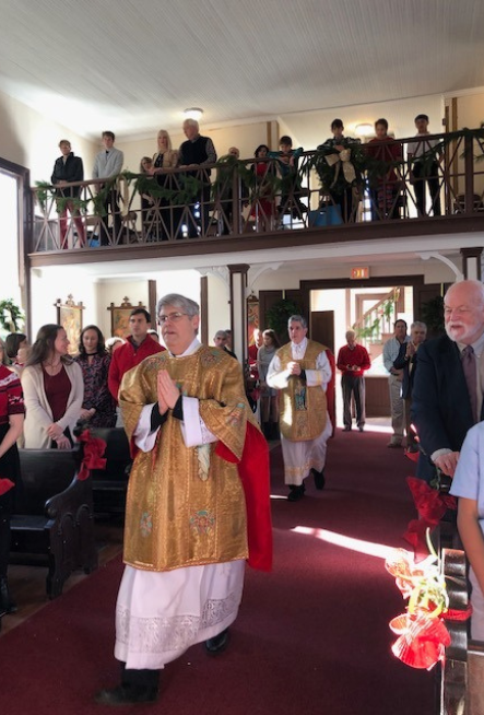 Christmas Eve Mass at 3:00 PM in the Church of the Purification