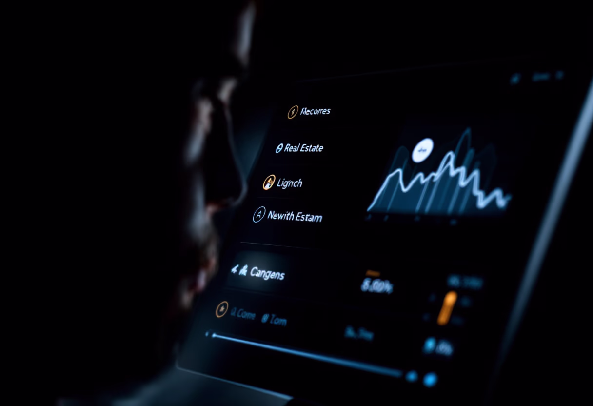 image of real estate management software interface (for a real estate tech)
