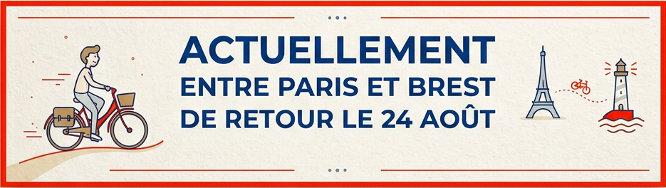 Atelier fermé jusqu'au 24 août