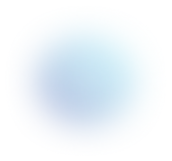 Soft blue circular gradient with a subtle textured effect.