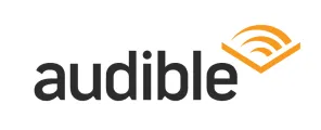 Audible logo.