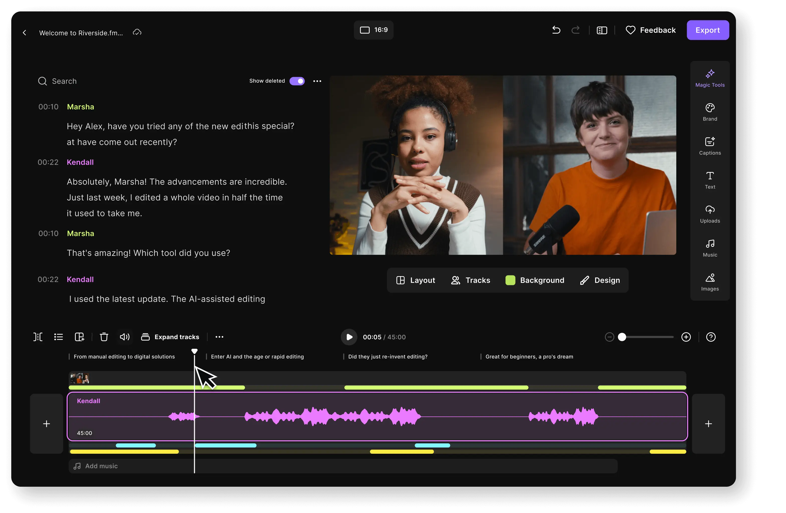 Post production image
