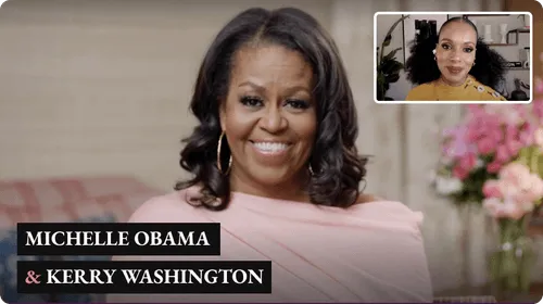 Michelle Obama and Kerry Washington video conversation