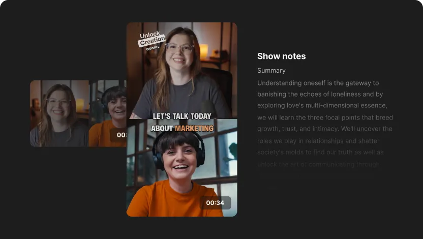 Generate video with AI