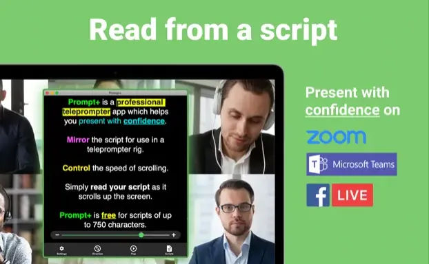 Prompt+ teleprompter