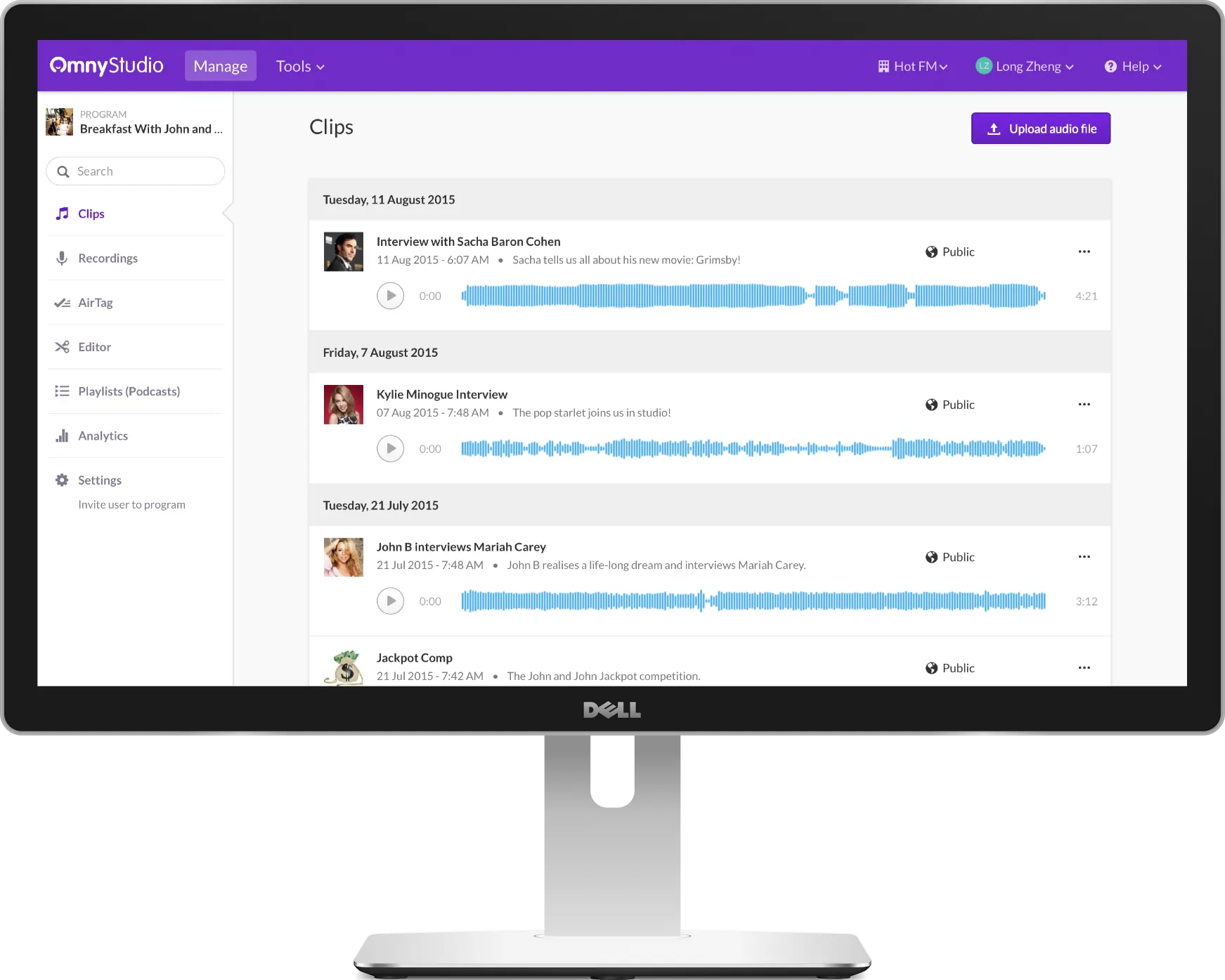Omny Studio Enterprise podcast solution for hosting