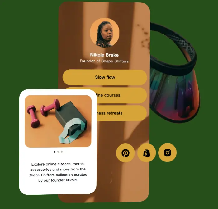 Linktree link tool for podcast promotion on social media