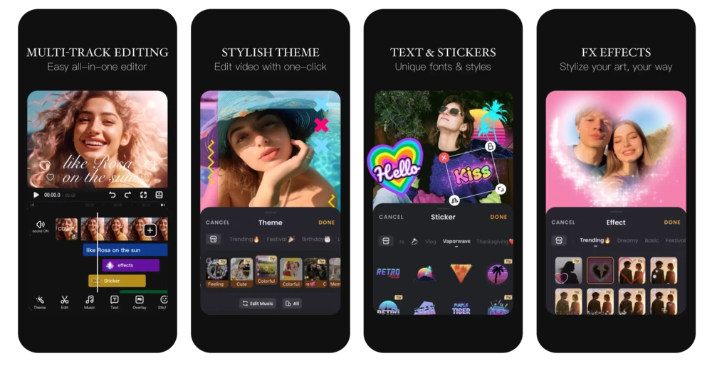 VivaVideo TikTok editing app