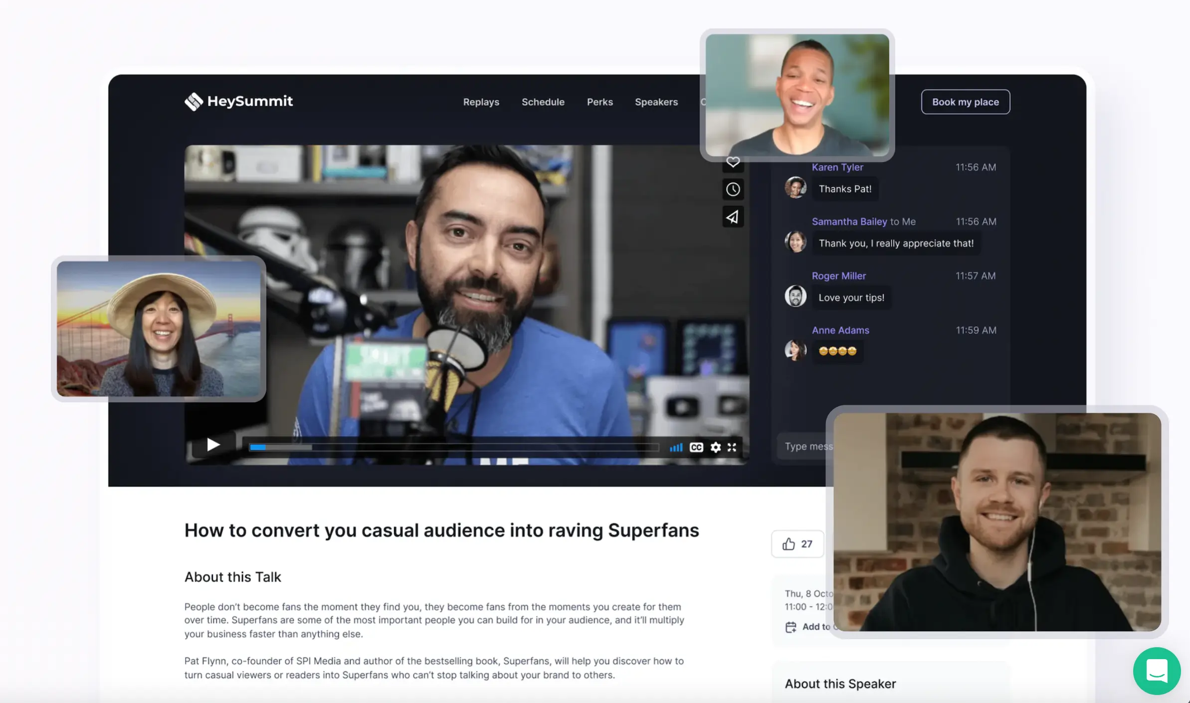 HeySummit virtual events platforms