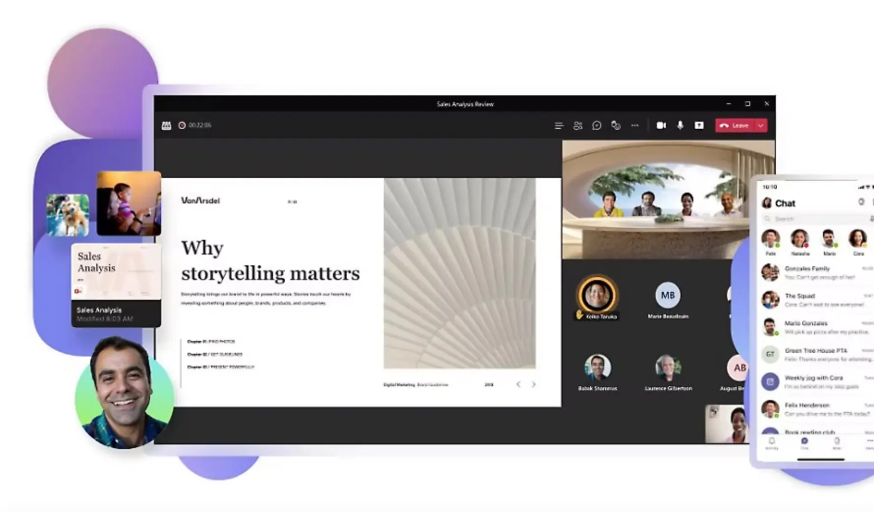 Microsoft Teams online meeting software