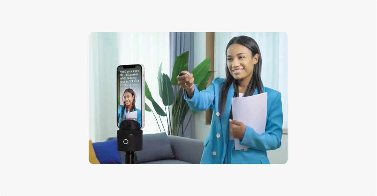 Bigvu teleprompter software