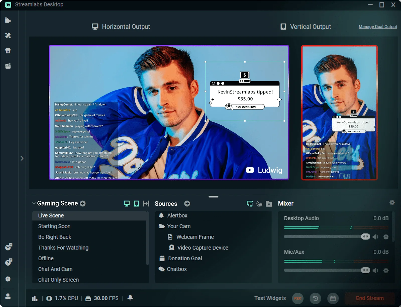 Streamlabs OBS (SLOBS)