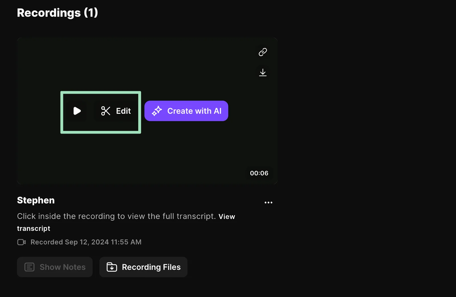 Riverside editing files