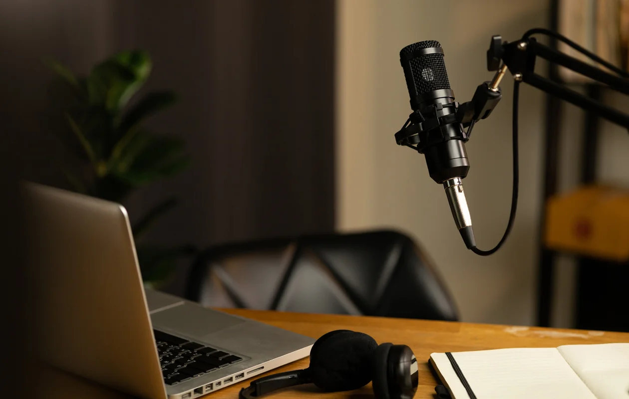 Podcast microphones