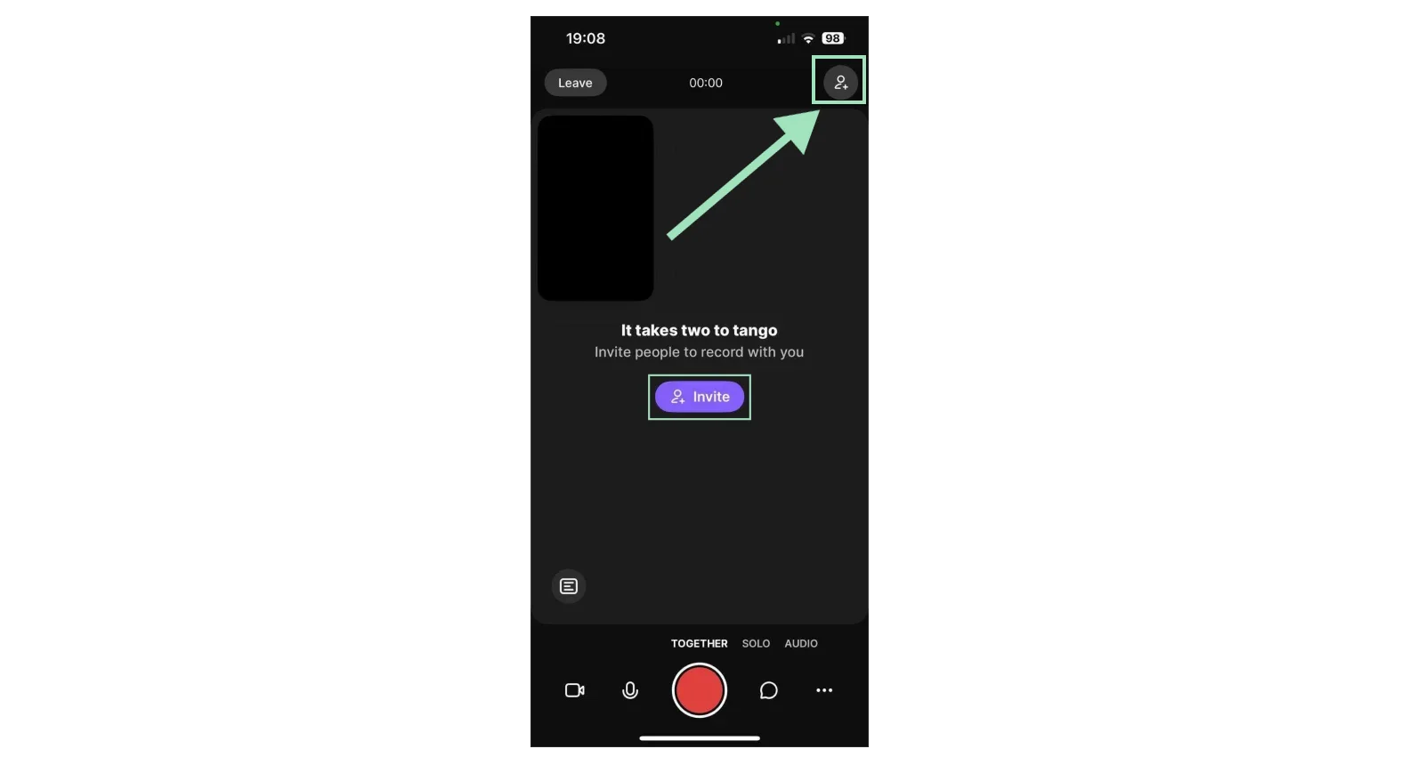 Riverside app invite guests