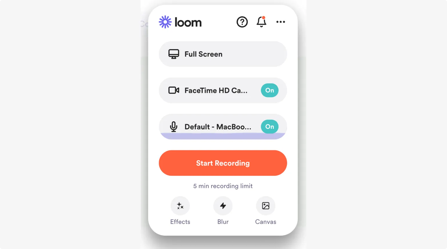 Screen recording options for Chromebook using an online extension