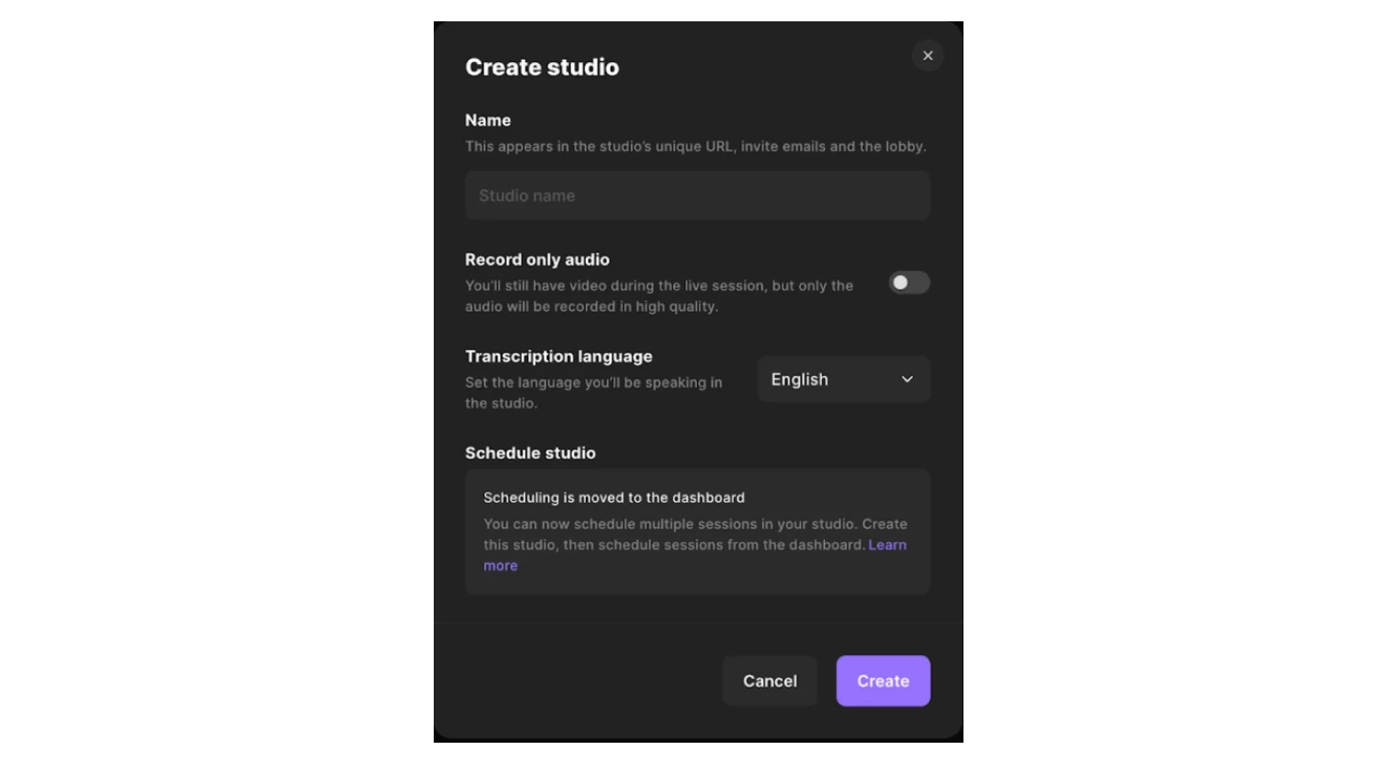 Riverside create studio