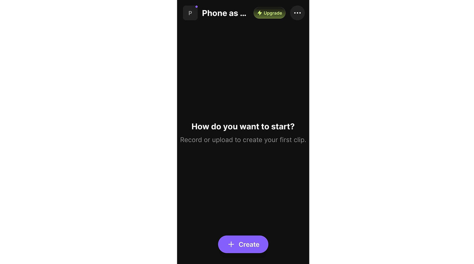 Creating a new virtual podcast recording studio on your phone