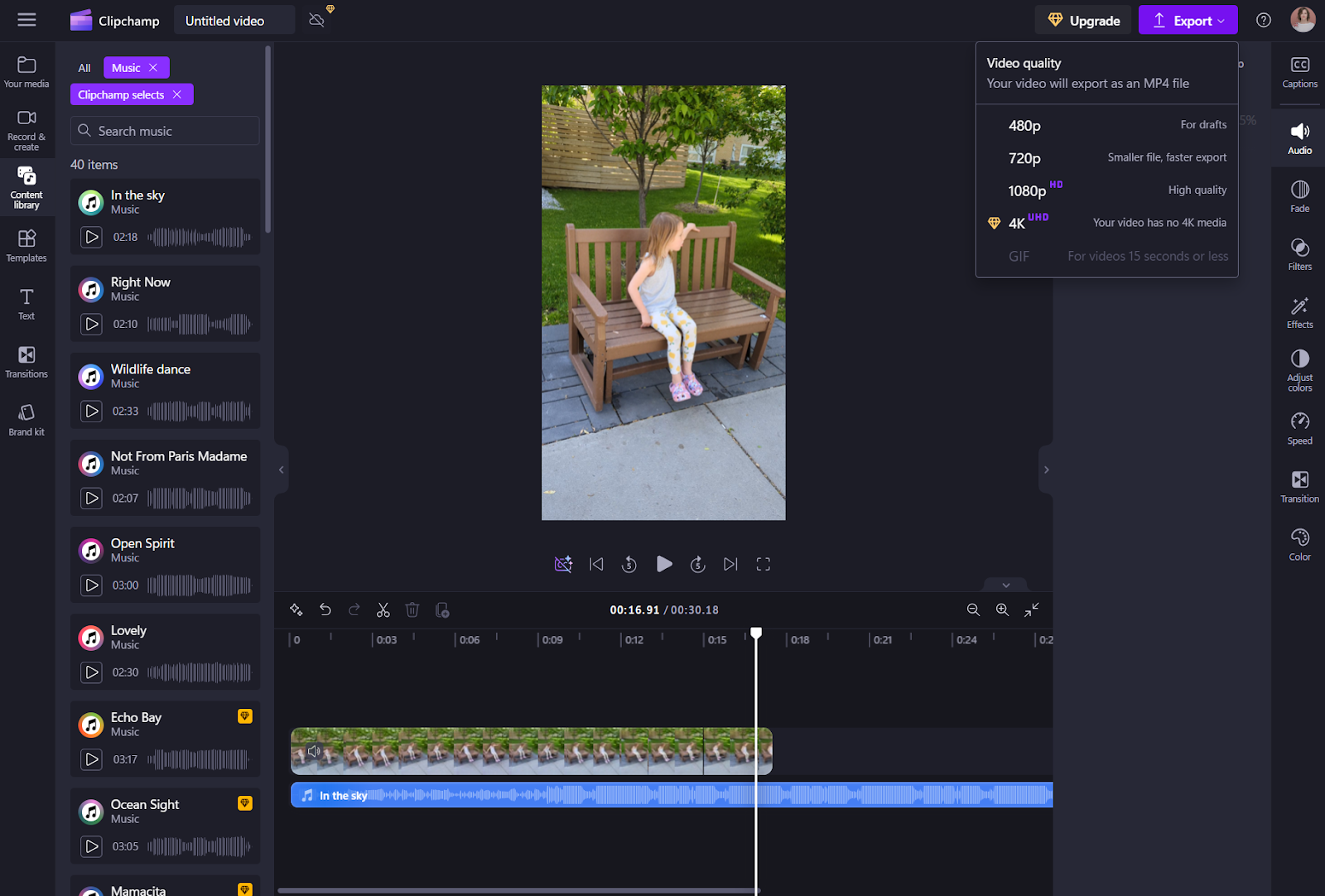 How to add music to videos on Windows