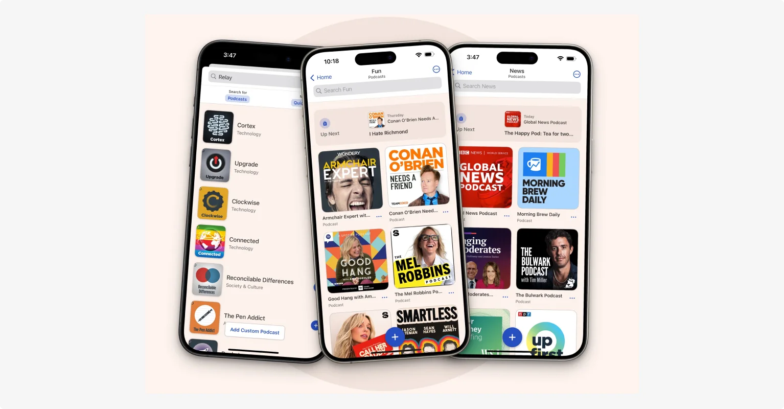 Sofa Podcast Player