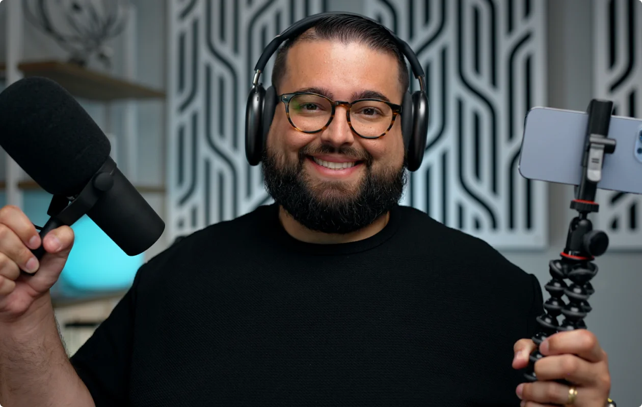 recording with a smartphone