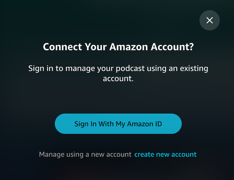 log into your amazonaccount