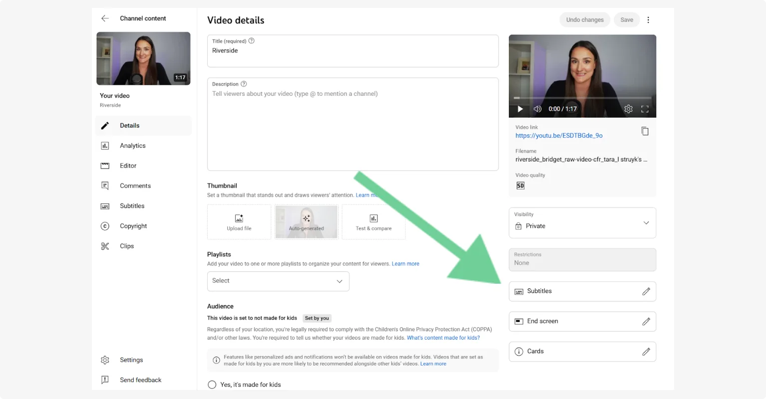 Youtube adding new subtitles