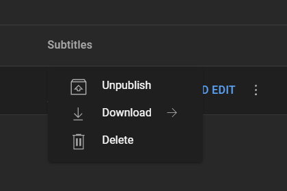 How to download transcriptions on YouTube