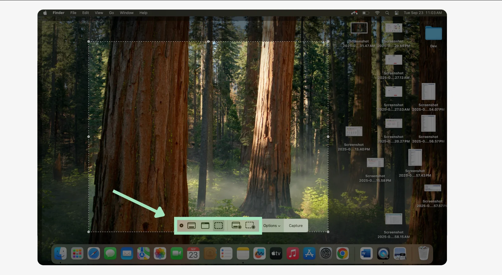 Mac built-in screen recorder