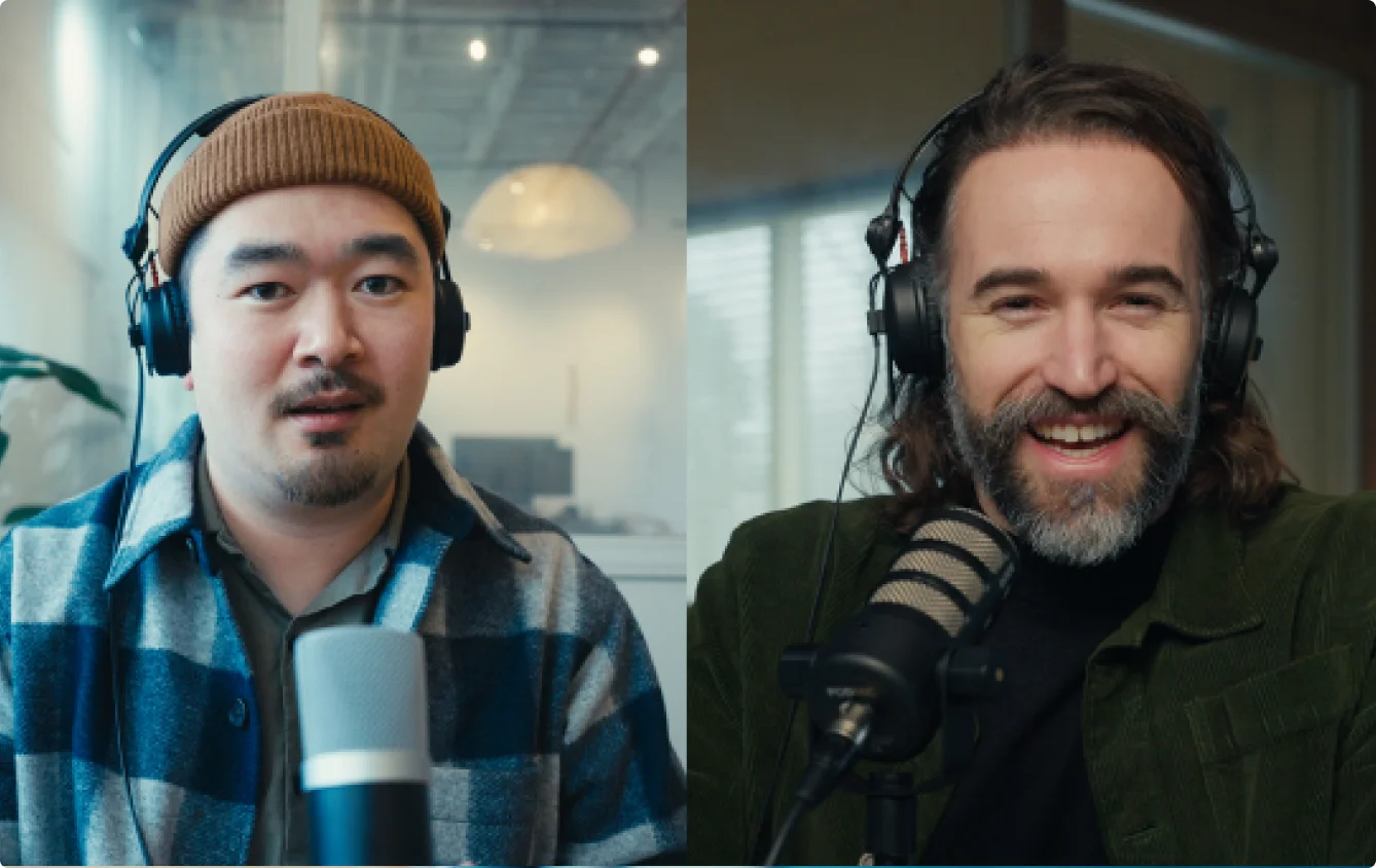 Recording an in-person podcast