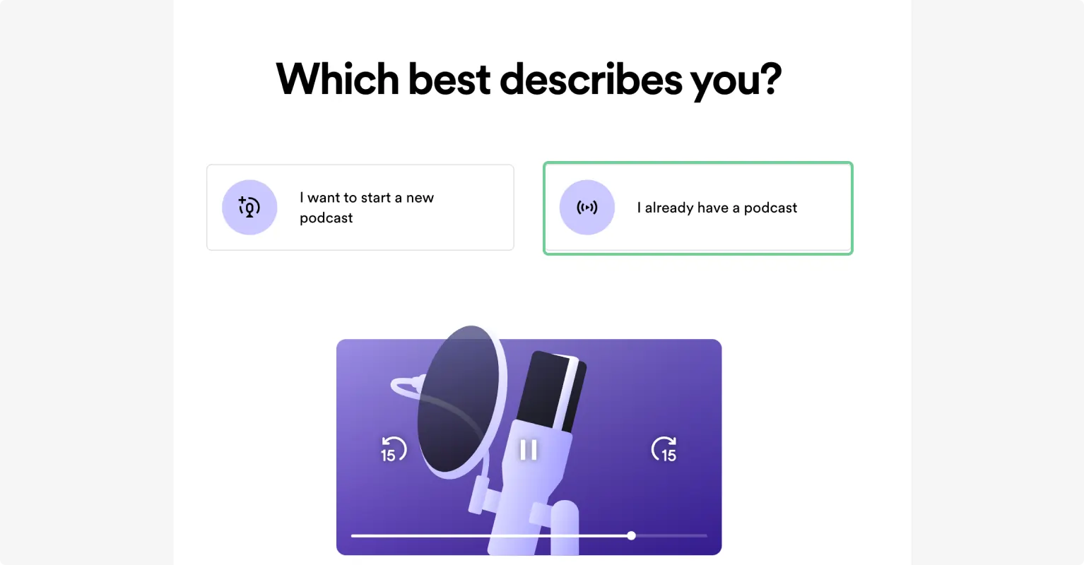 Wie man einen bestehenden Podcast auf Spotify hochlädt