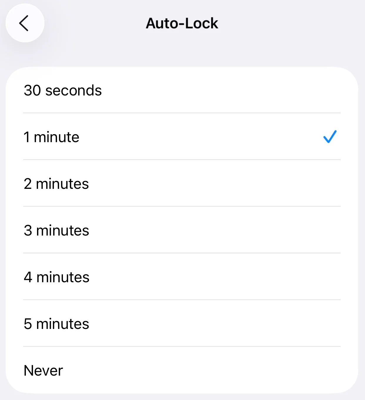 auto-lock