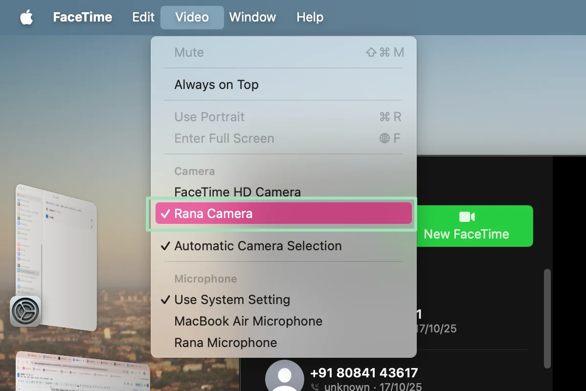 iPhone Camera settings